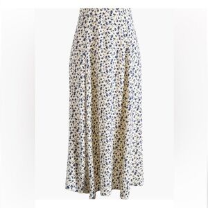REFORMATION Zoe Floral Midi Skirt in Mykonos Size 2 NWOT